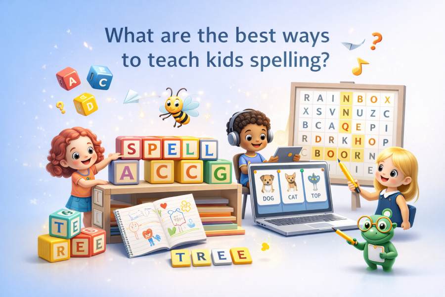 What Are the Best Ways to Teach Kids Spelling